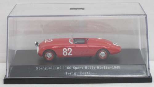 Stanguellini 1100 Sport MilleMiglia 1948 red 1/43 Starline NEW+boxed  #4043 instant wheels