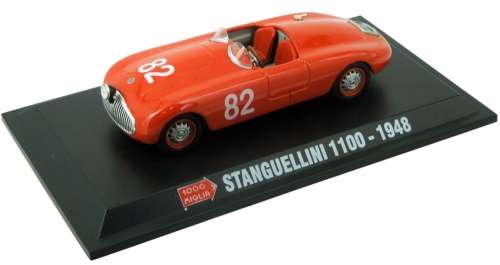 Stanguellini 1100 Sport MilleMiglia 1948 red 1/43 Starline NEW+boxed  #4043 instant wheels