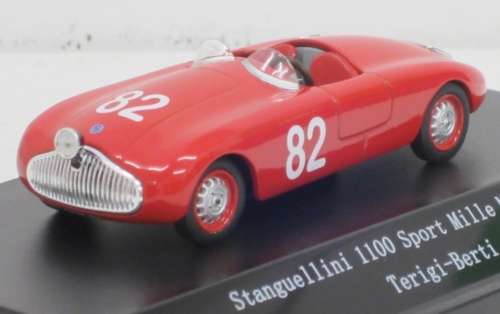 Stanguellini 1100 Sport MilleMiglia 1948 red 1/43 Starline NEW+boxed  #4043 instant wheels