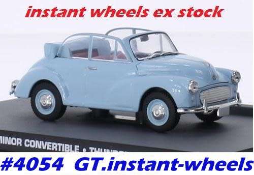 Morris Minor Convertible 1955 James Bond 007 1/43 IXO NEW+boxed FREE delivery #4054 instant wheels