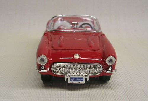 Chevrolet Corvette red+white 1957 1/43 RoadSignature NEW+boxed  #4061 instant wheels