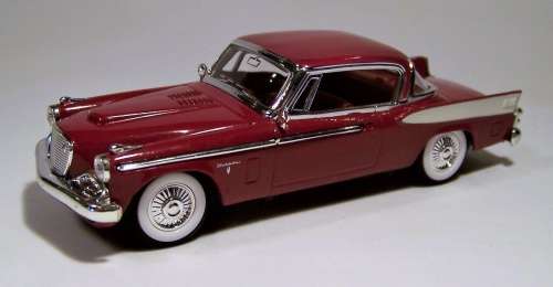 Studebaker Golden Hawk 1958 dark red 1/43 RoadSignature NEW+boxed  #4067 instant wheels