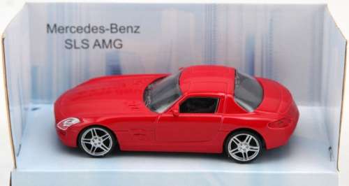 Mercedes-Benz SLS AMG red 1/43 MondoMotors NEW+boxed  #4078 instant wheels