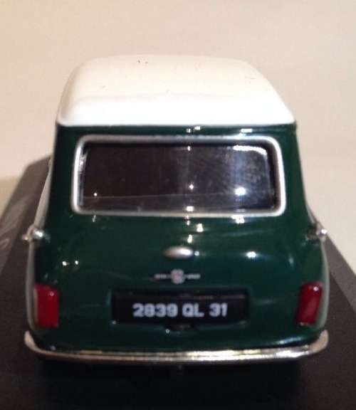 Mini Cooper S 1967 green+white roof 1/43 IXO NEWinBlister #4090 instant wheels