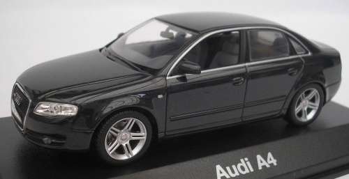 Audi A4 B5 Type 8D (4-door) 2001 black 1/43 IXO NEWinBlister  #4112 instant wheels