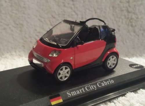 Smart City Cabrio 2007 purple 1/43 IXO NEWinBlister #4115 instant wheels