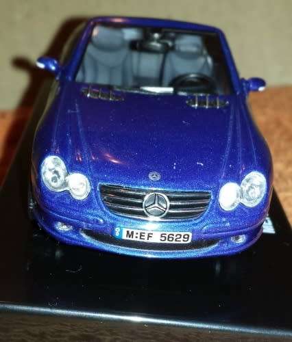 Mercedes Benz SL600 2003 cabriolet blue 1/43 IXO NEW+boxed #4117 instant wheels