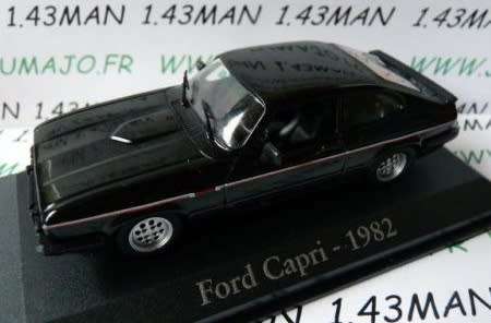 Ford Capri Mk.III 2.8i 1980 black-met 1/43 IXO NEW+boxed  #4149 instant wheels