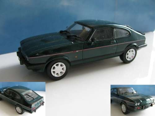 Ford Capri Mk.III 2.8i 1980 black-met 1/43 IXO NEW+boxed  #4149 instant wheels