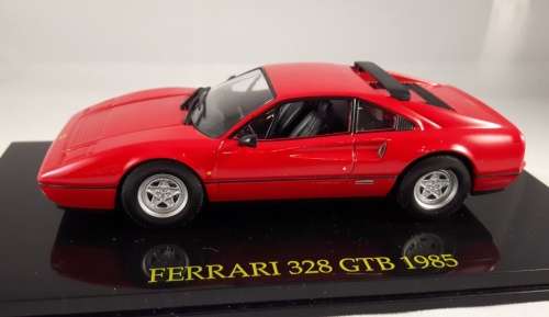 Ferrari 328 GTB 1985 red 1/43 IXO NEW+boxed  #4158 instant wheels