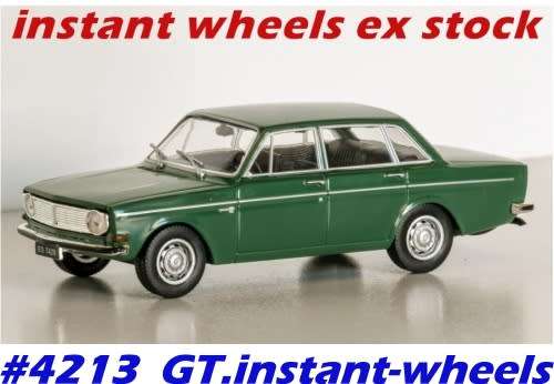 Volvo 144 1967 green 1/43 IXO NEWinBlister FREE delivery ex SA stock #4213 instant wheels