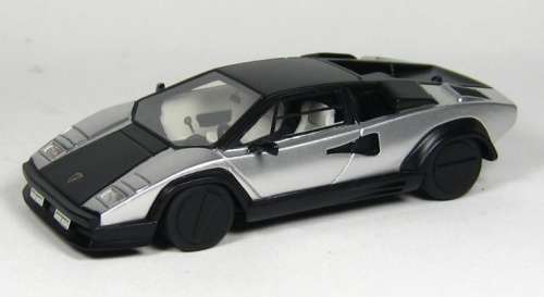 Lamborghini Countach Evoluzione 1987 silver 1/43 Whitebox NEW+boxed #4346 instant wheels