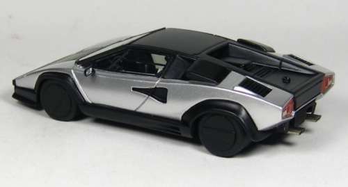 Lamborghini Countach Evoluzione 1987 silver 1/43 Whitebox NEW+boxed #4346 instant wheels