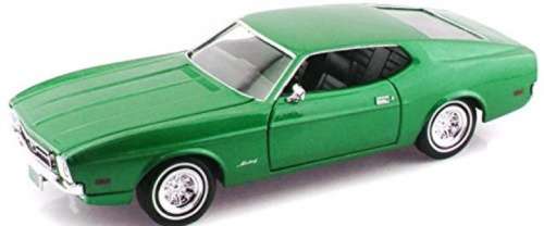 Ford Mustang Sportsroof Coupe 1971 green 1/24 Motormax NEW+boxed  #2158 instant wheels