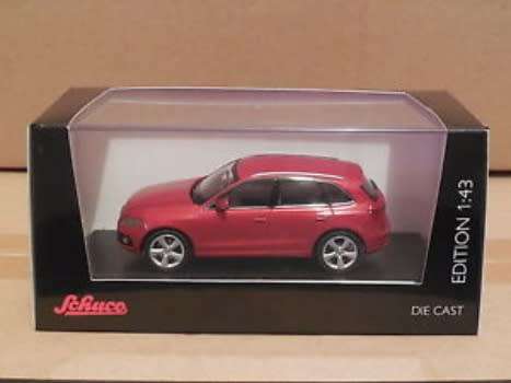 Audi Q5 2013 red 1/43 Schuco NEW+boxed  #4335 instant wheels