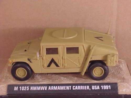 Humvee M1025 HMMWV 1991 1/43 NEW+ showcased  #4338 instant wheels