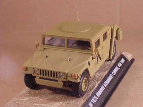 Humvee M1025 HMMWV 1991 1/43 NEW+ showcased  #4338 instant wheels