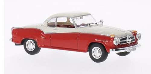 Borgward Isabella Sports Car Coupe 1957 1/43 Whitebox NEW+boxed  #4355 instant wheels