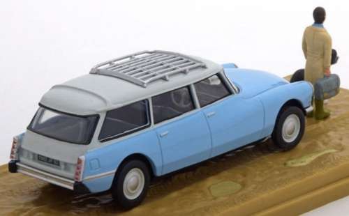 Citroen ID19 Break station wgn 1963 light blue 1/43 IXO NEW+boxed  #4362 instant wheels