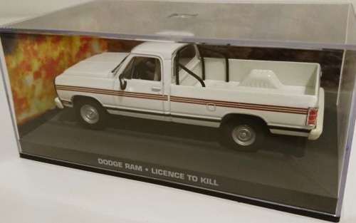 Dodge Ram Pick-up 1989 (JBond/Lic2Kill) 1/43 IXO NEW+boxed  #4361 instant wheels