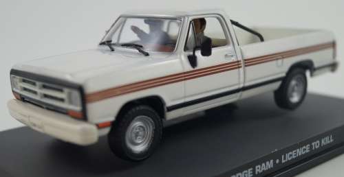 Dodge Ram Pick-up 1989 (JBond/Lic2Kill) 1/43 IXO NEW+boxed  #4361 instant wheels