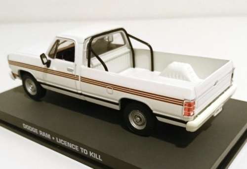 Dodge Ram Pick-up 1989 (JBond/Lic2Kill) 1/43 IXO NEW+boxed  #4361 instant wheels