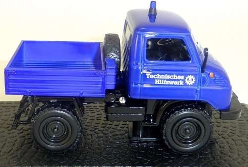 Mercedes-Banz Unimog U411 1956 blu 1/43 IXO NEW+boxed  #4360 instant wheels