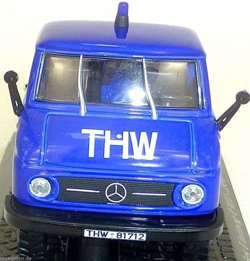 Mercedes-Banz Unimog U411 1956 blu 1/43 IXO NEW+boxed  #4360 instant wheels