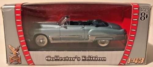 Cadillac Coupe de Ville Convertible 1949 lt.blue 1/43 RoadSignature NEW+boxed  #4363 instant wheels
