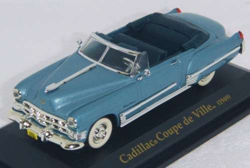 Cadillac Coupe de Ville Convertible 1949 lt.blue 1/43 RoadSignature NEW+boxed  #4363 instant wheels