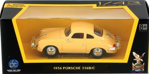 Porsche 356 B/C 1956 beige 1/43 RoadSignature NEW+boxed  #4364 instant wheels