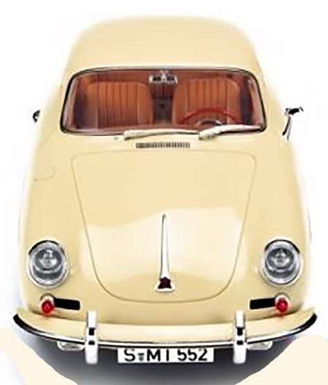 Porsche 356 B/C 1956 beige 1/43 RoadSignature NEW+boxed  #4364 instant wheels