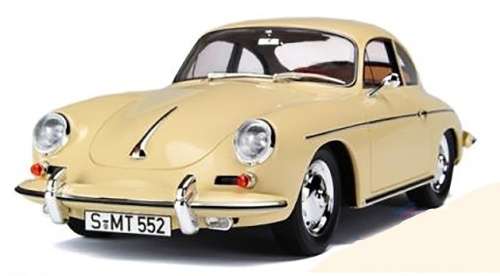 Porsche 356 B/C 1956 beige 1/43 RoadSignature NEW+boxed  #4364 instant wheels