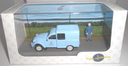 Citroen 2CV AKS 400 EDF 1974 1/43 IXO NEW+boxed  #4365 instant wheels