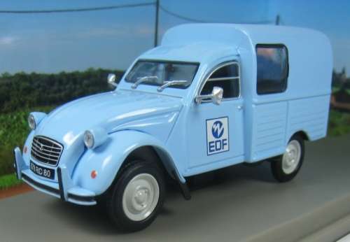 Citroen 2CV AKS 400 EDF 1974 1/43 IXO NEW+boxed  #4365 instant wheels
