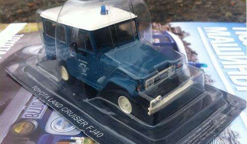 Toyota Land Cruiser FJ40 Greece Police 1/43 IXO NEWinBLISTER  #4564 instant wheels