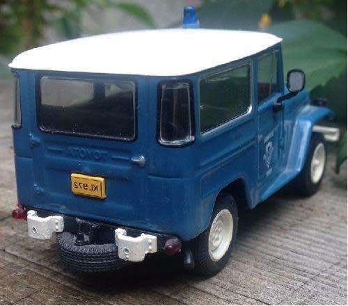 Toyota Land Cruiser FJ40 Greece Police 1/43 IXO NEWinBLISTER  #4564 instant wheels