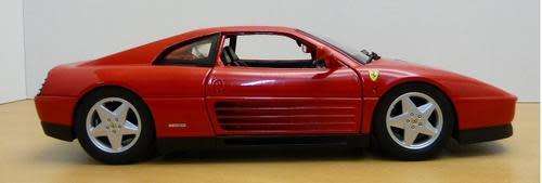 Ferrari 348 tb 1989 1/18 HotWheels NEW+boxed  #8808 instant wheels