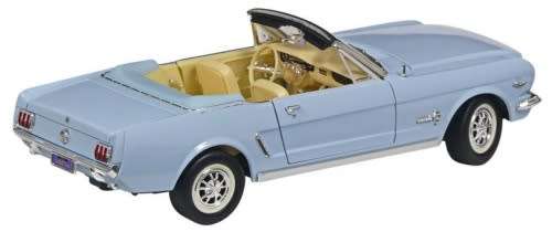 Ford Mustang 1965 powder blue 1/18 MIRA NEW+boxed  #8990 instant wheels