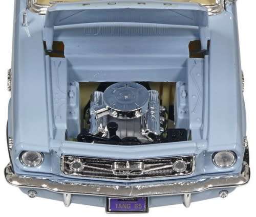 Ford Mustang 1965 powder blue 1/18 MIRA NEW+boxed  #8990 instant wheels