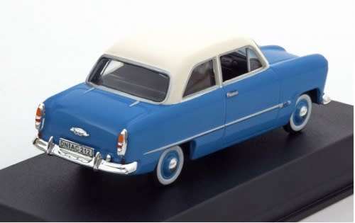 Ford Taunus 12M (RARE!)1954 blue+white 1/43 Norev NEW+boxed  #4862 instant wheels