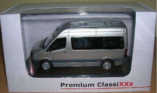 Volkswagen Crafter Bus 2014 silver 1/43 Premium ClassiXX NEW+boxed  #5903 instant wheels