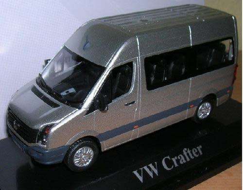 Volkswagen Crafter Bus 2014 silver 1/43 Premium ClassiXX NEW+boxed  #5903 instant wheels