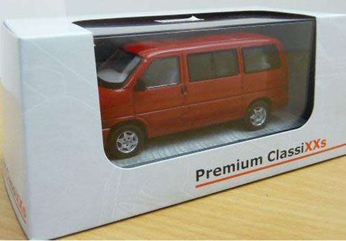 Volkswagen T4b Bus 2003 red 1/43 Premium ClassiXX NEW+boxed  #4865 instant wheels