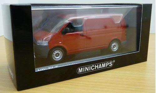 Volkswagen T5 Transporter 2003 1/43 Minichamps NEW+boxed  #4864 instant wheels