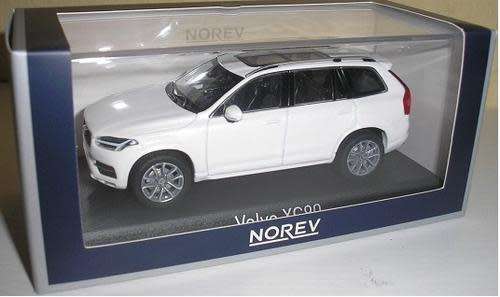 Volvo XC90 2015 white-met 1/43 Norev NEW+boxed  #4861 instant wheels