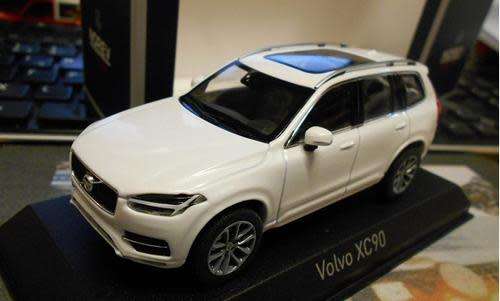 Volvo XC90 2015 white-met 1/43 Norev NEW+boxed  #4861 instant wheels