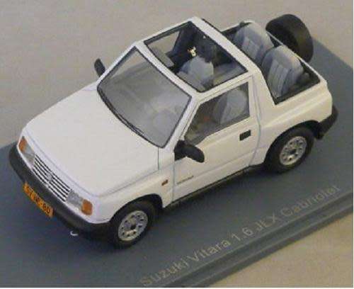 Suzuki Vitara 1.6 JLX 1995 Convertible white 1/43 NEO NEW+boxed  #4662 instant wheels