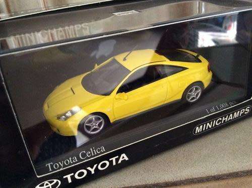 Toyota Celica E23 2000 1/43 Minichamps NEW+boxed  #4666 instant wheels