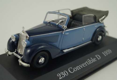 Mercedes-Benz 230 Cabrio 1939 1/43 IXO NEW+boxed  #4791 instant wheels